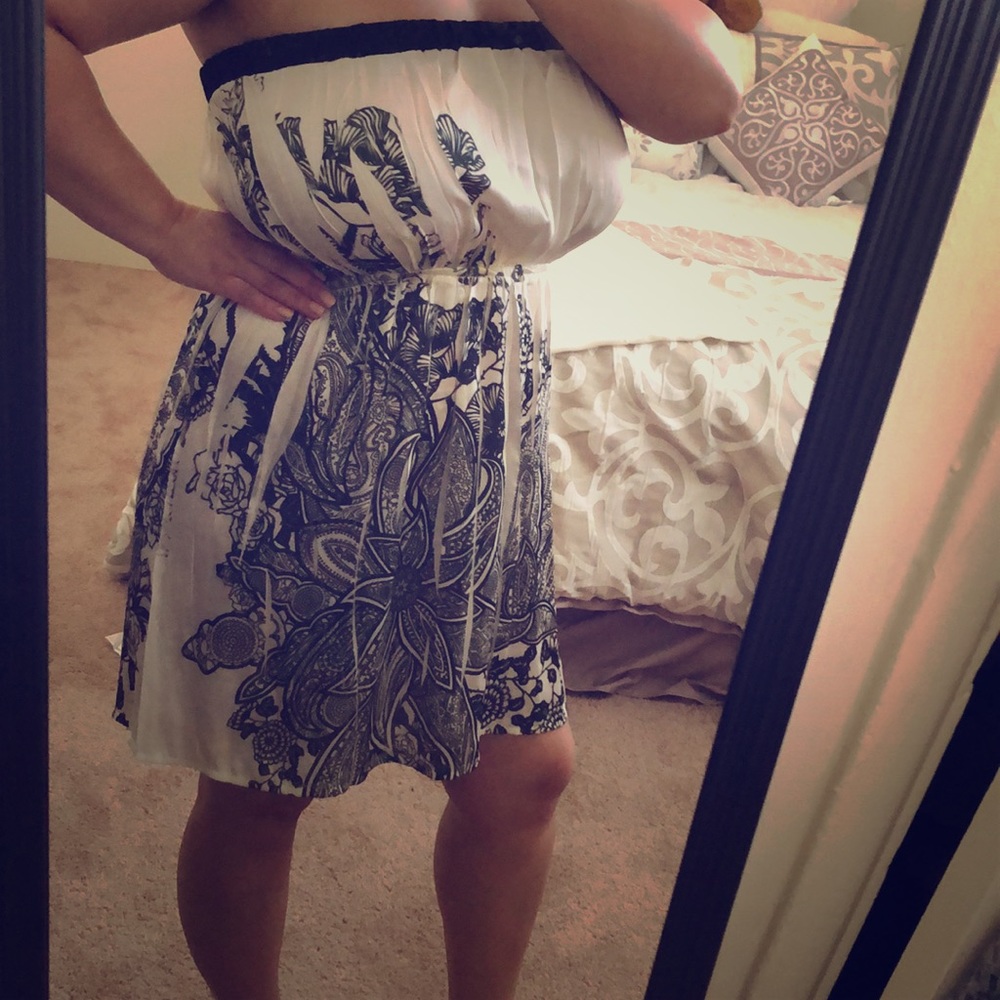 Tube Cream Dress